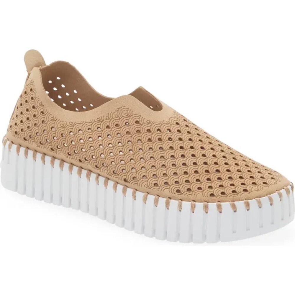 Ilse Jacobsen Tulip Latte 3373 Platform Shoes